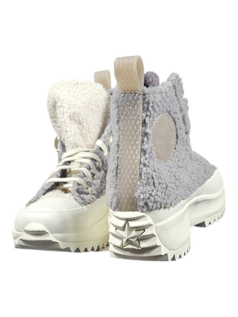 Converse Unisex Run Star Hike Sherpa Sneakers Size 7 Women's Mauve 172202C NWB - Picture 5 of 10